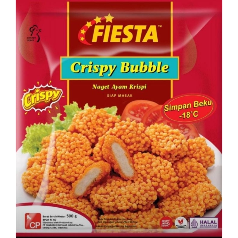 

fiesta nugget crispy bubble 400gr