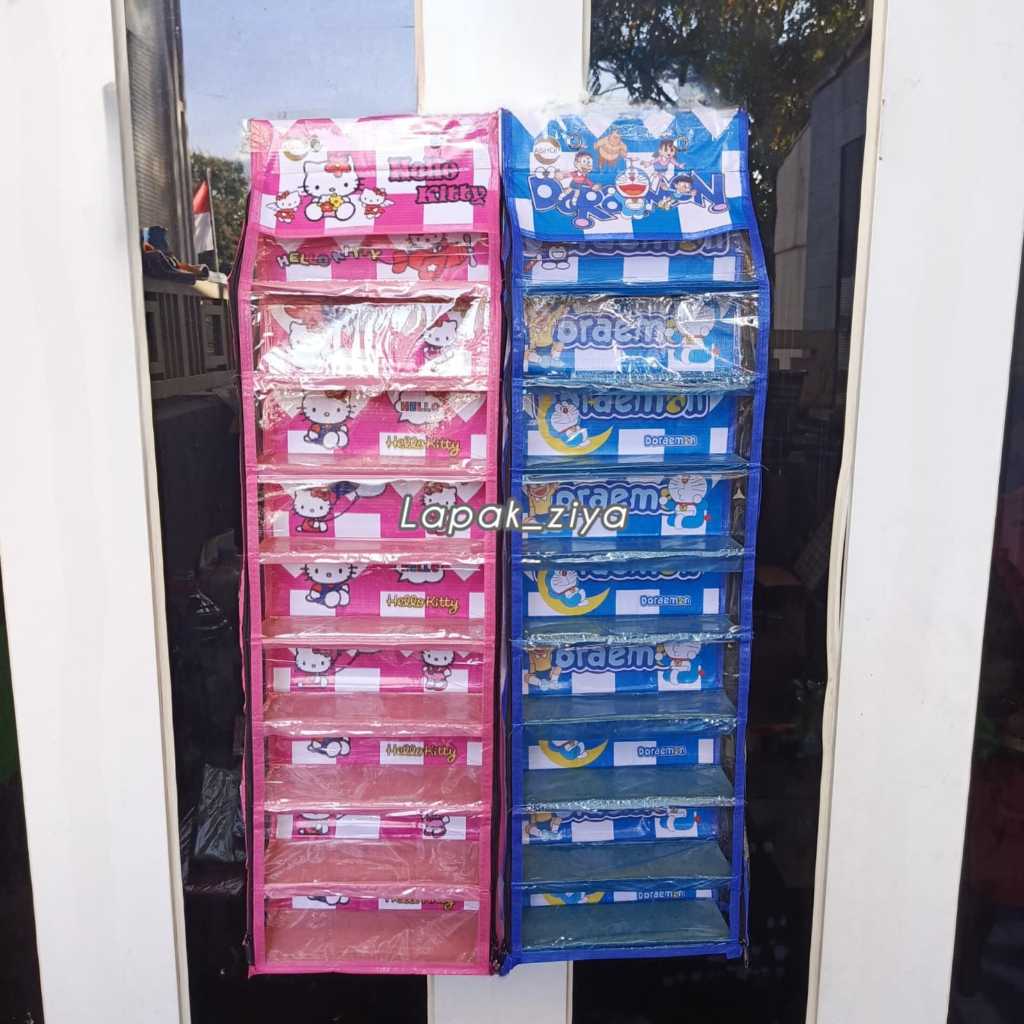 RAK SEPATU GANTUNG KARAKTER/RAK MURAH KARAKTER/RAK SUSUN TERMURAH|RAK SEPATU TERTUTUP|TEMPAT SEPATU