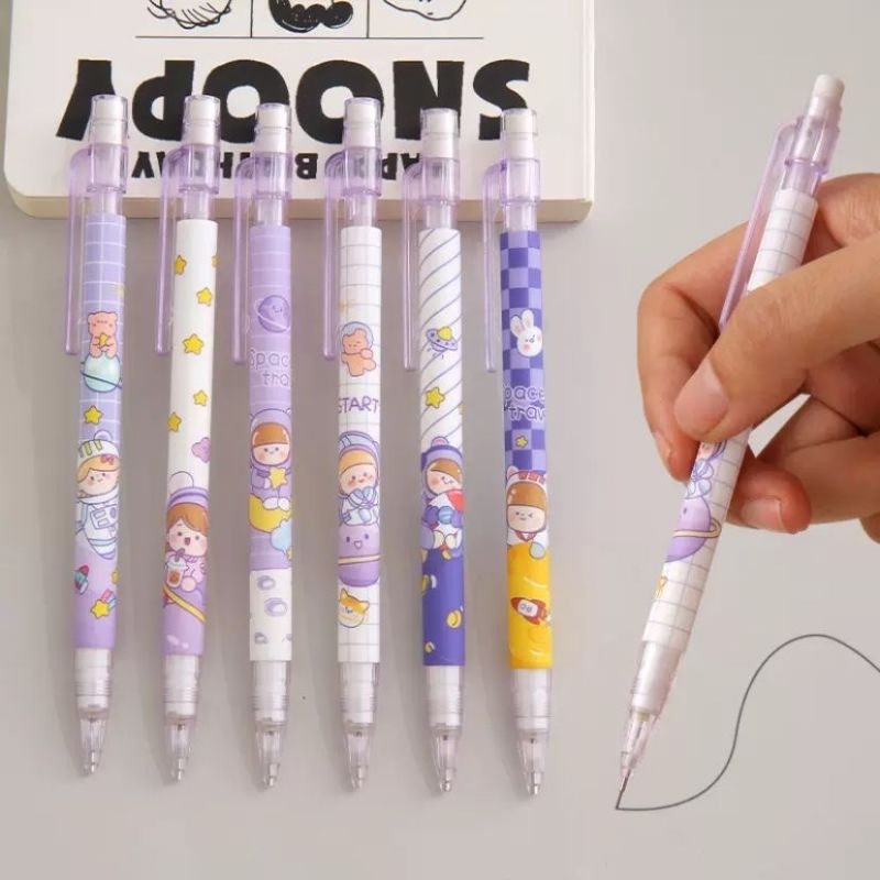 

Pensil Mekanik Karakter Lucu