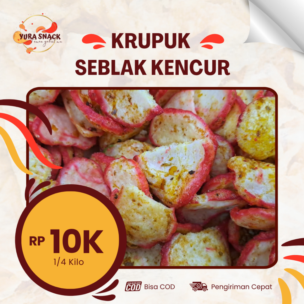 

Krupuk Seblak Seblak Kencur Pedas Daun Jeruk | Kerupuk Sebring Enak Pedas Camilan Kiloan 250gr