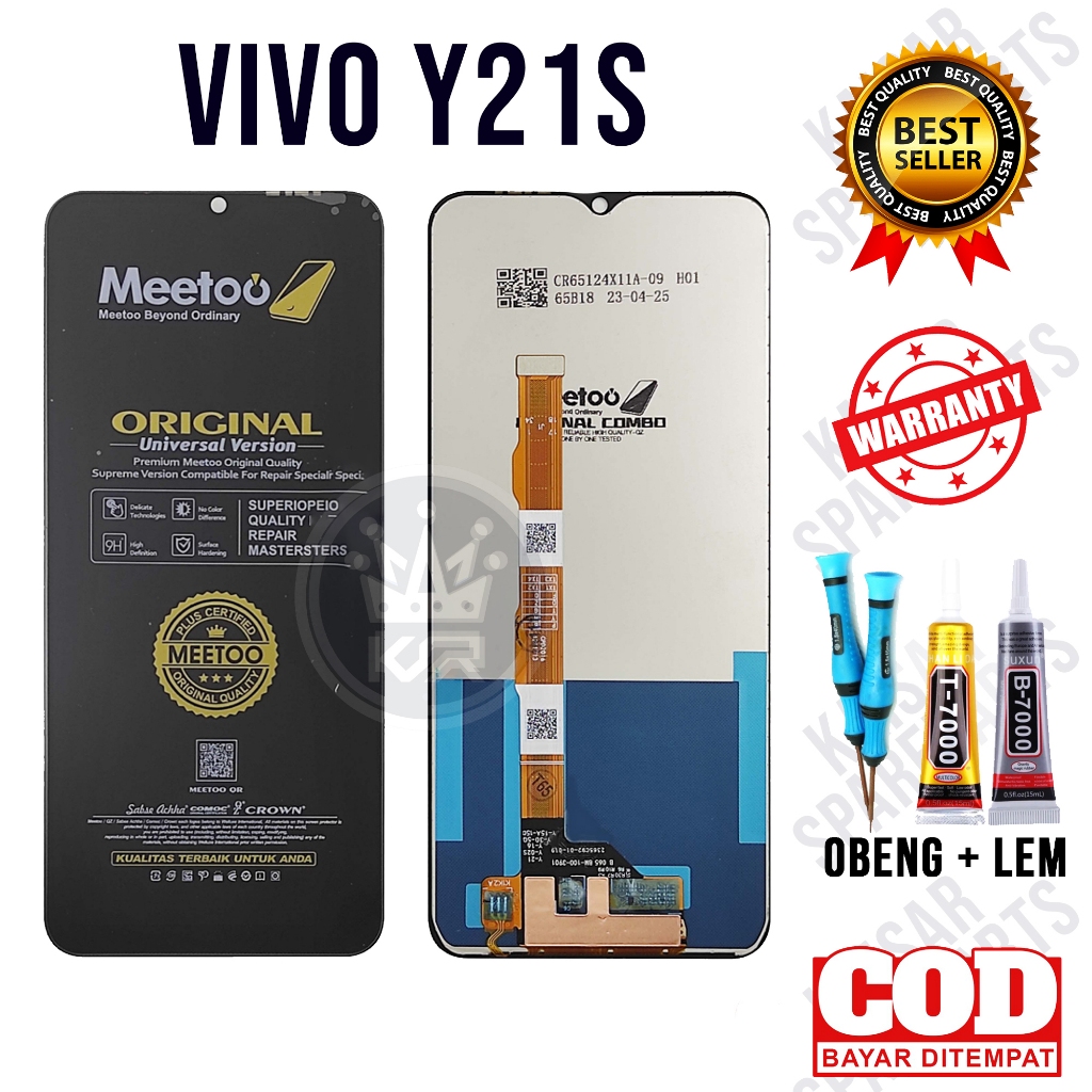 Lcd Touchscreen Vivo Y21S Original Fullset OEM Quality Lcd Vivo Y21S