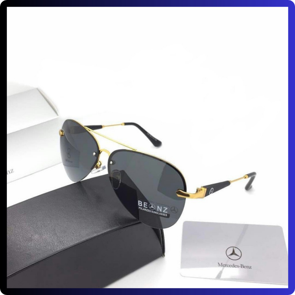 KACAMATA FASHION MB743 LENSA KACA PHOTOCROMIC POLARIZED ANTISILAU  OUTDOOR INDOOR UNISEX