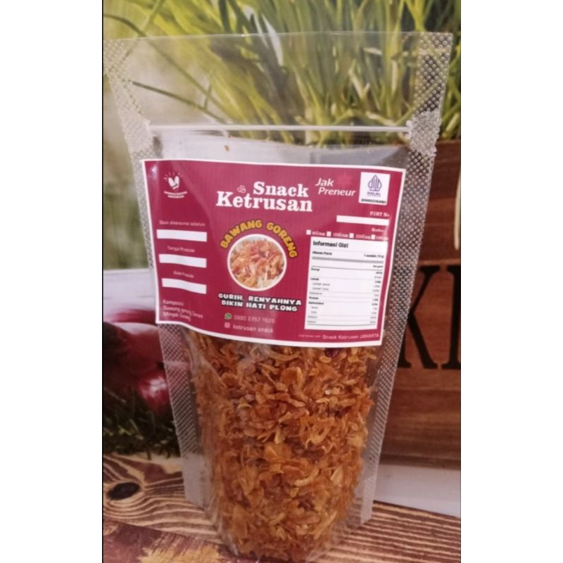 

KETRUSAN BAWANG GORENG