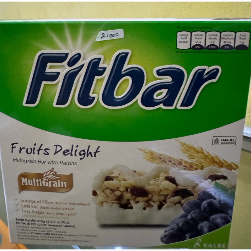 

fitbar fruits delight