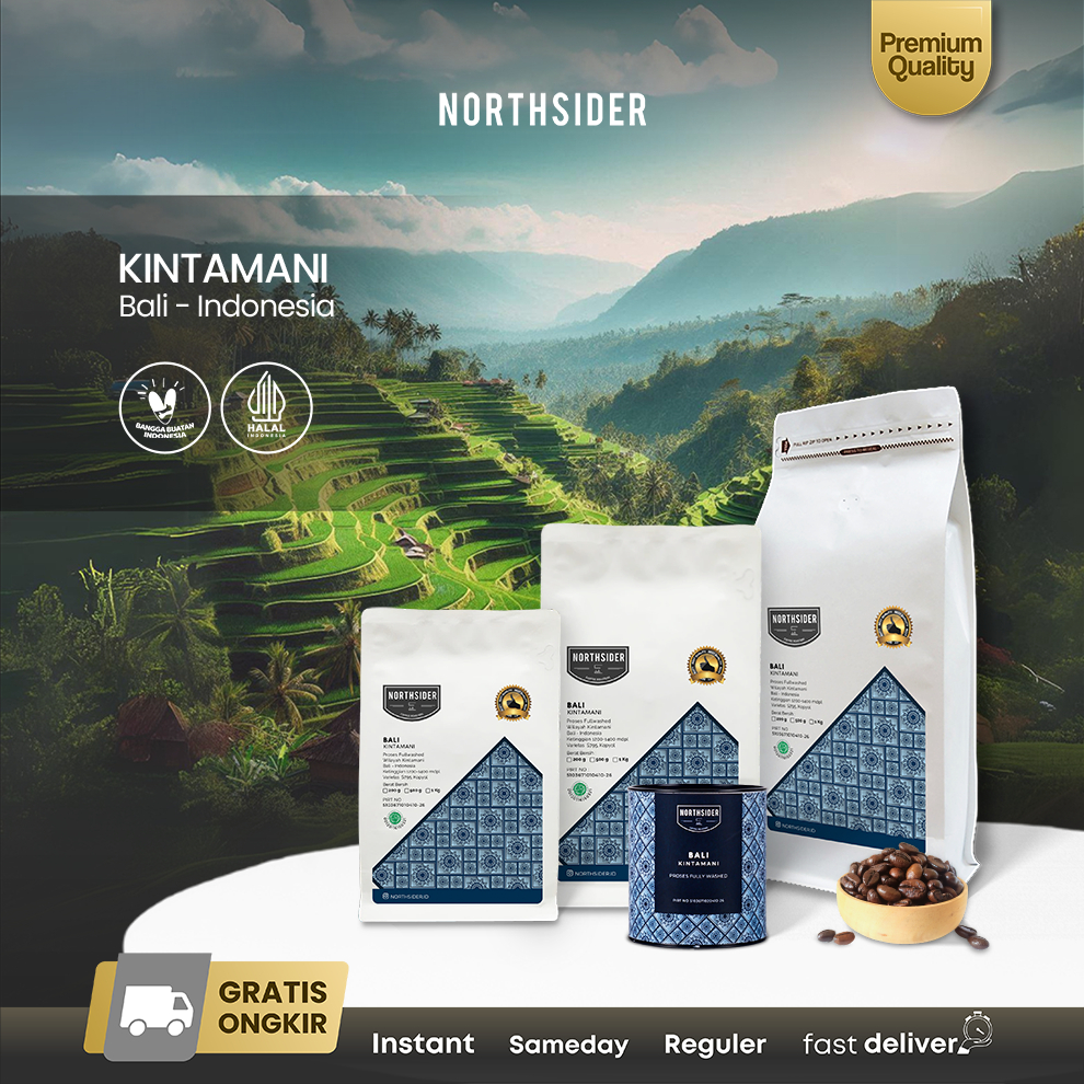 

Northsider Kopi Arabika Bali Kintamani fully-washed coffee