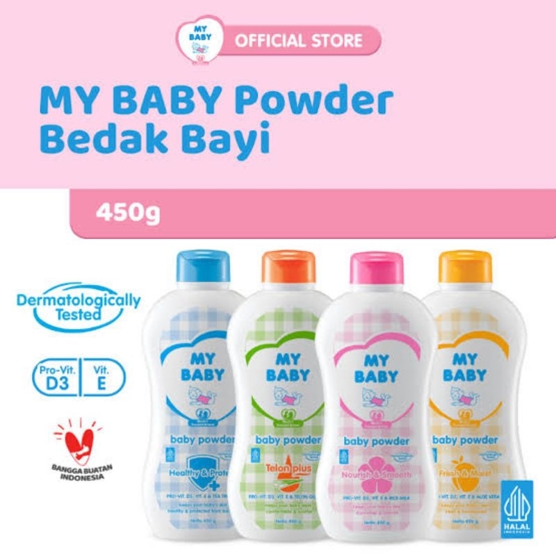 Bedak My Baby Jumbo 450gr