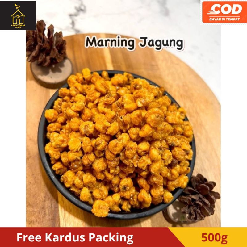 

Snack Kiloan | Marning Jagung | Marning Asin | Marning Gurih | Marning Pedas Manis | Makanan ringan | Murah Enak Gurih Krispi Crispy | Camilan Cemilan Marning | Marning Jagung premium original | Renyah Isi 500 gram.