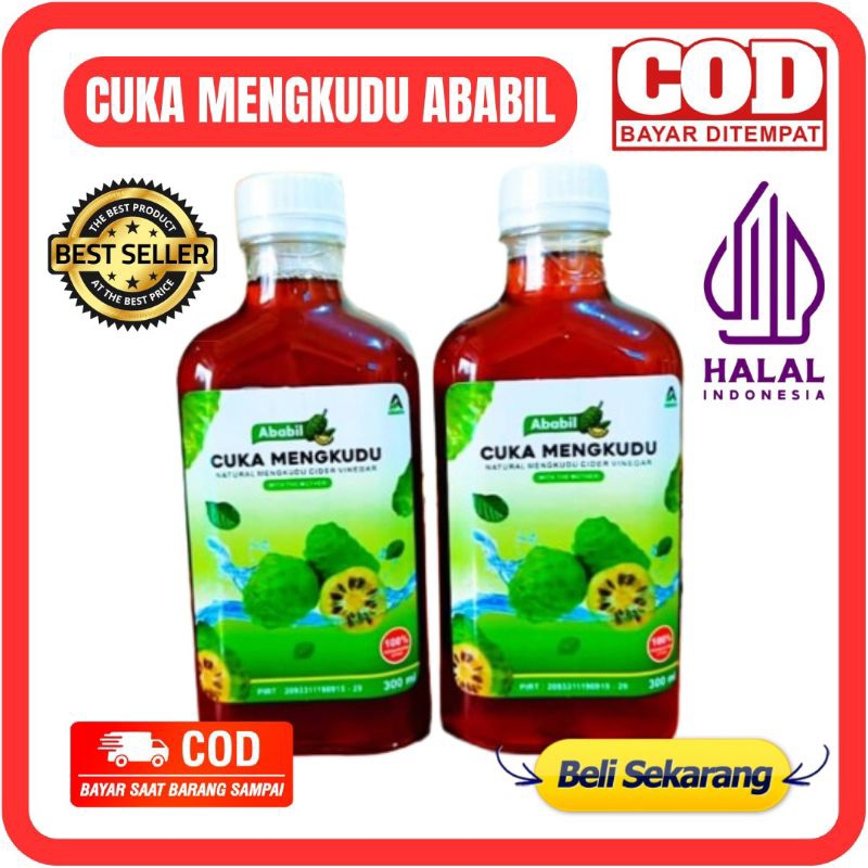 

CUKA MENGKUDU ABABIL 300 ML - CUKA MENGKUDU ORIGINAL CUKA ABABIL ATASI BATU GINJAL KANKER KISTA DAN BENJOLAN