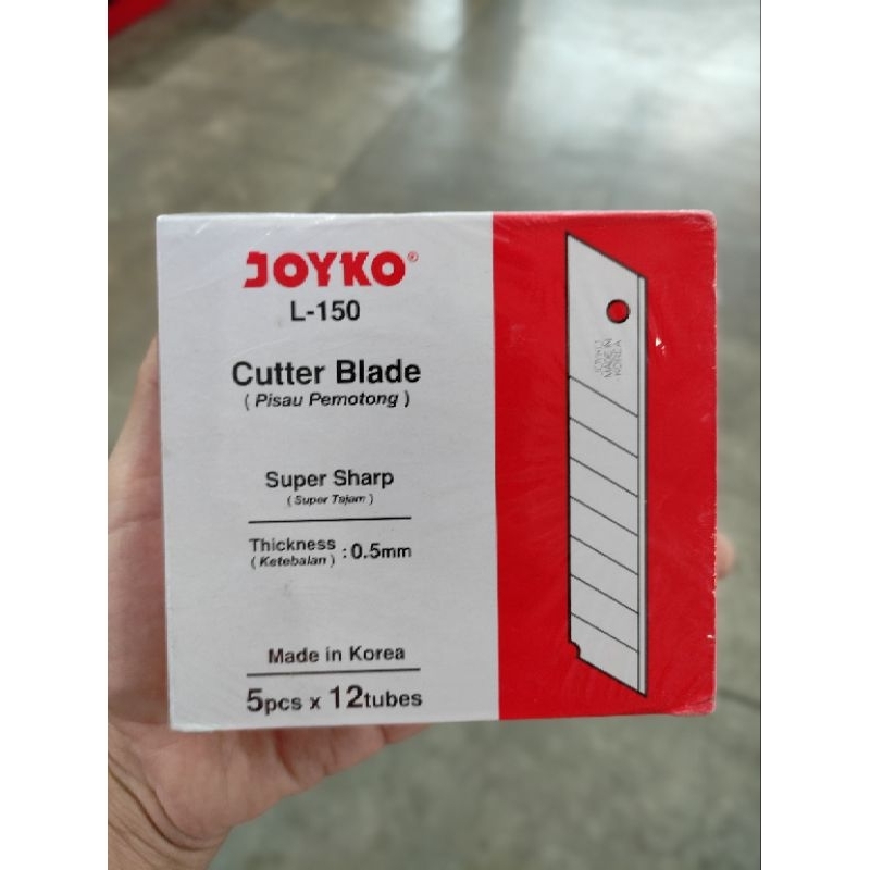 

Termurah Isi Cutter Joyko 1 Tube isi 5 Biji Refil Besar