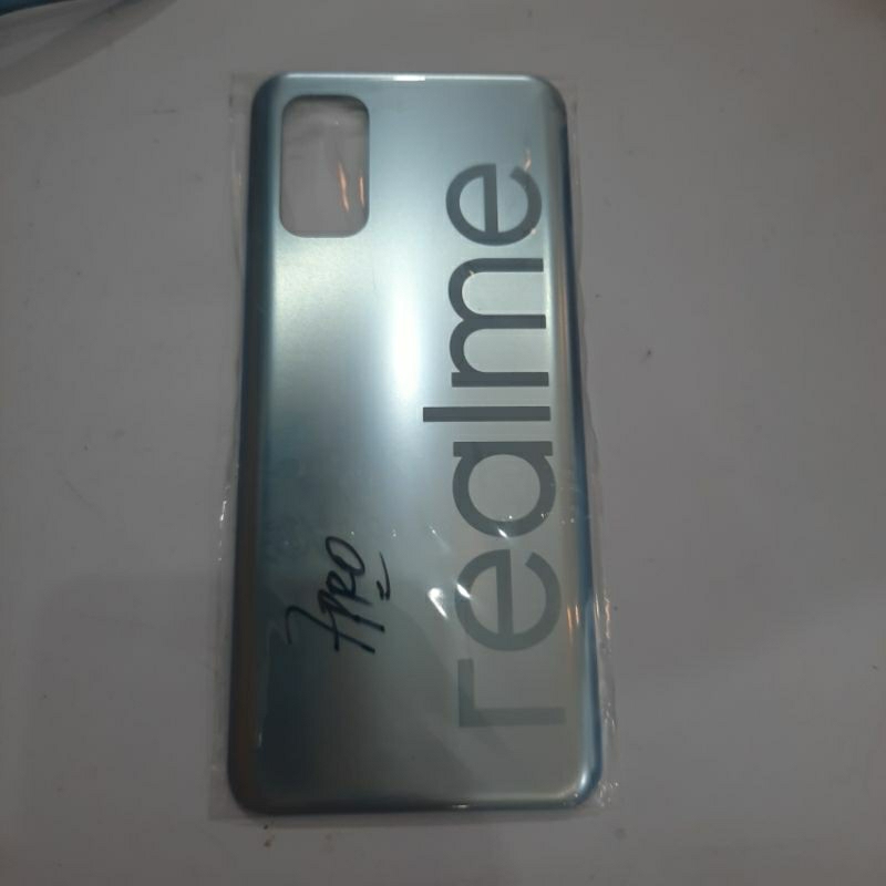 back cover realme 7 pro silver