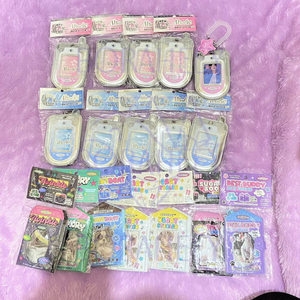 [READY] FLIP PHONE CARD HOLDER PHOTOCARD PC KPOP