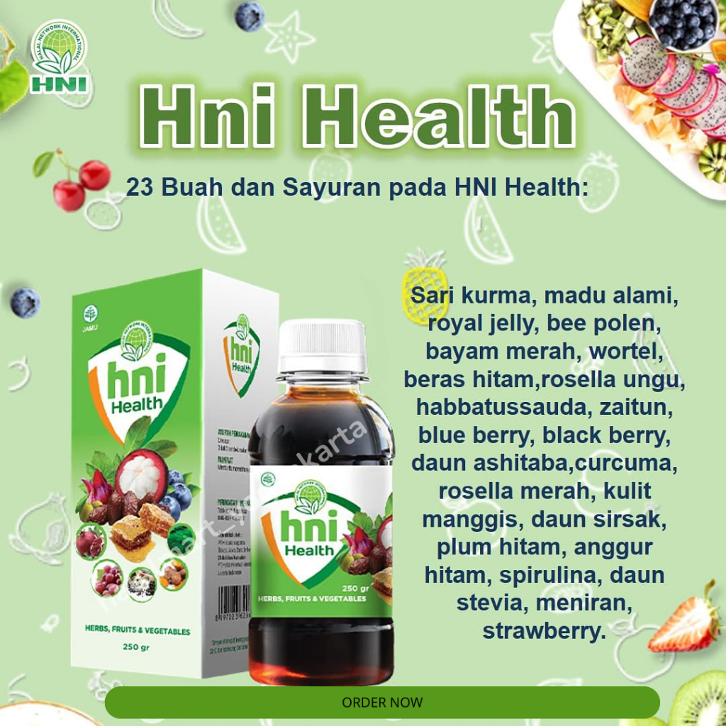 

MENAMBAH NAFSU MAKAN -HNI HEALTH EXTRAFOOD