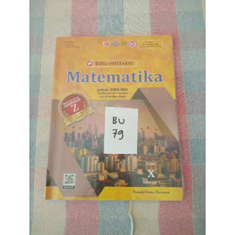 

BUKU INTERAKTIF MATEMATIKA UNTUK SMA/MA KELAS X SEMESTER 1(BU79)