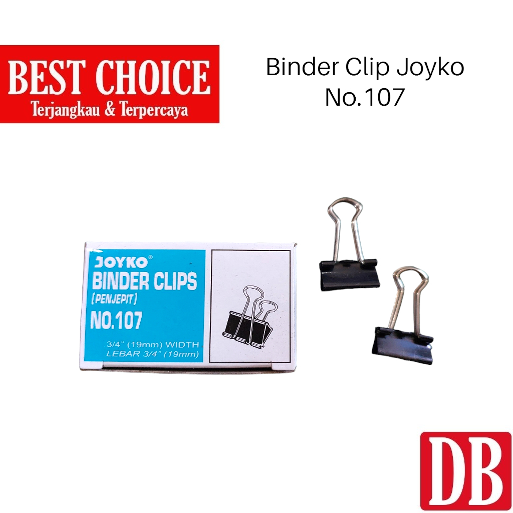 

Binder clip Joyko no.107 (12 pcs)