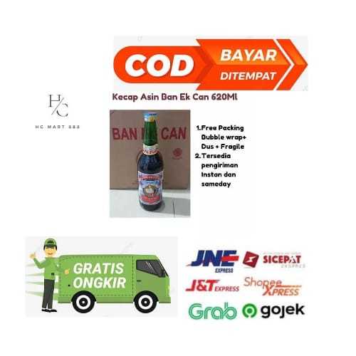 

Kecap Asin Jempol Bagan Ban Ek Can A1 620 Ml / Kecap Asin A1 Cap Jempol Ban Ek Can / Cu Cing Bagan Ban Ek Can (sudah termasuk kardus dan bubble wrap) 620 ML
