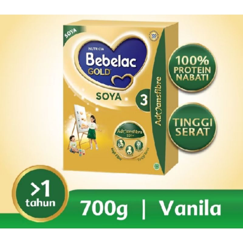RB7 Bebelac Gold Soya 3 Vanilla 700gr