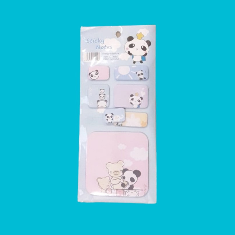 

Sticky notes karakter hewan lucu 1 stiker isi 20 sheets x 7pcs