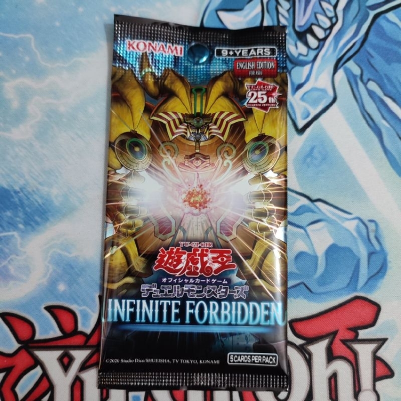 Yugioh AE Booster Pack Infinite Forbidden Original