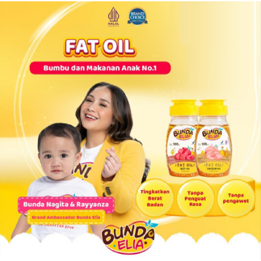 

BUMBU BUNDA Elia Fat Oil Penyedap Masakan/ MPASI