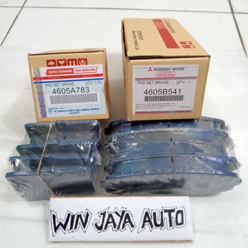 Kampas Rem Set Depan Dan  Belakang Mitsubishi All New Pajero Sport Dakar Brake Pad