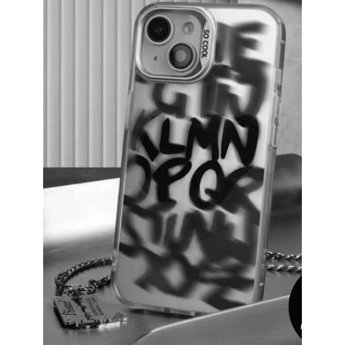 Kotak keras IMD matte berkualitas tinggi, kotak grafiti populer cocok untuk Iphone 15 Pro 15 Pro Max