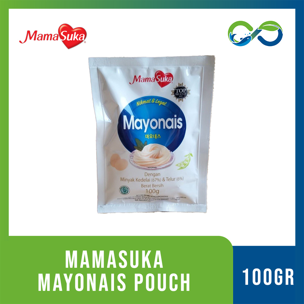 

[AquaEcoFarm] Mama Suka Mayonais Mayones thousand island salad dressing 300g 100g MamaSuka bandung