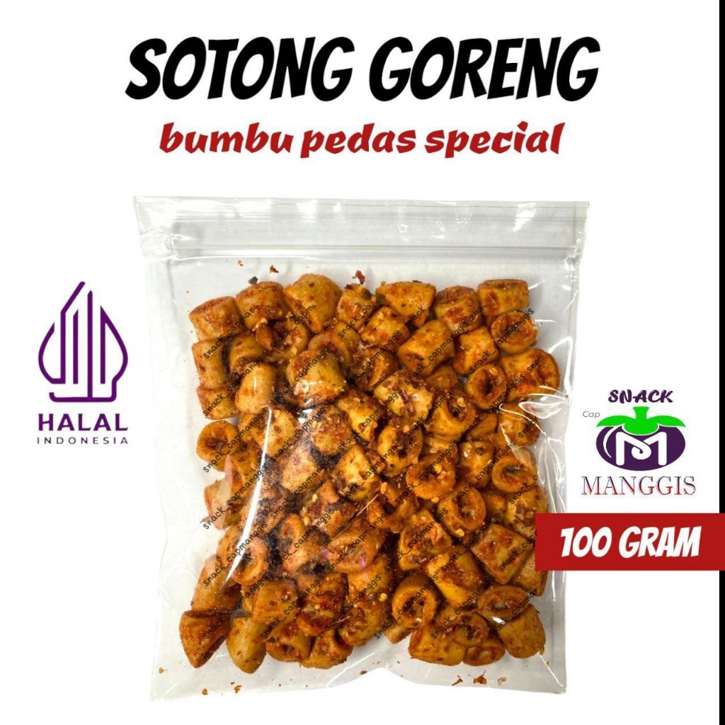 

Sotong Goreng Pedas Pouch 100 GRAM / MANGGISRAYA / Pedas Nikmat