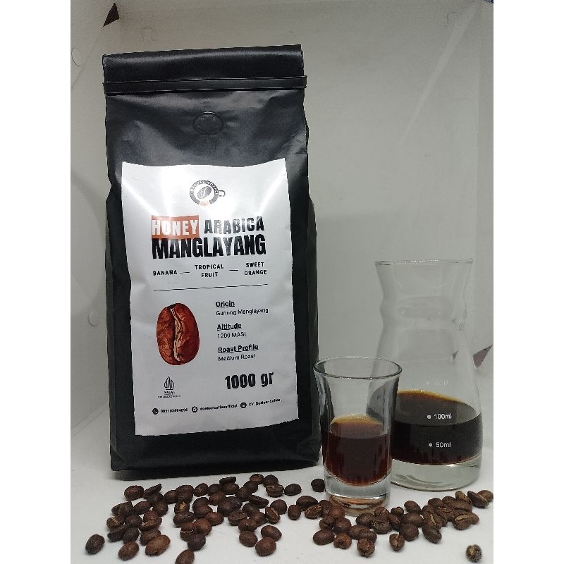 

Jual Kopi Arabika Manglayang - Specialty Honey 1000gram - Biji Roastbean - Haaniyya Project