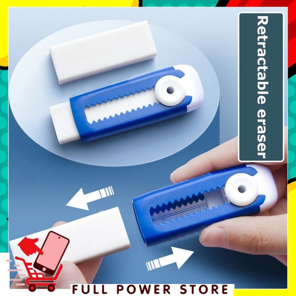 

FPS - Penghapus Pensil Dorong Warna Pastel Penghapus Mekanik Lucu Mechanical Eraser Push & Pull Retractable Perlengkapan Sekolah Anak Sliding Eraser Hapusan Mekanik Warna Lucu Tidak Meninggalkan Serpihan