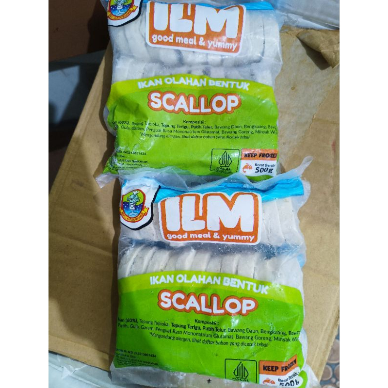 

ILM SCALOP IKAN 500GR