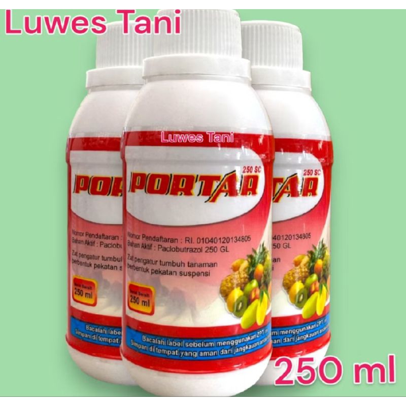 portar 250 ml paclobutrazol pemacu pembuahan