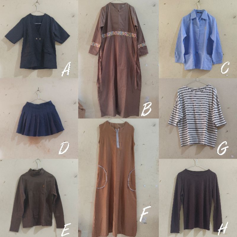 [Preloved] Baju Dewasa/Gamis/inner