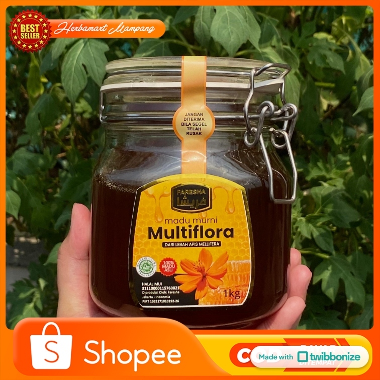 

Madu FARESHA MULTIFLORA 1 kg bukan Madu Alshifa / Al shifa 1kg