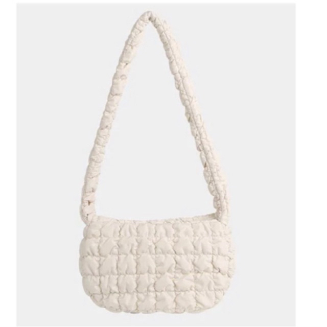 Shoopen quilt bag ivory