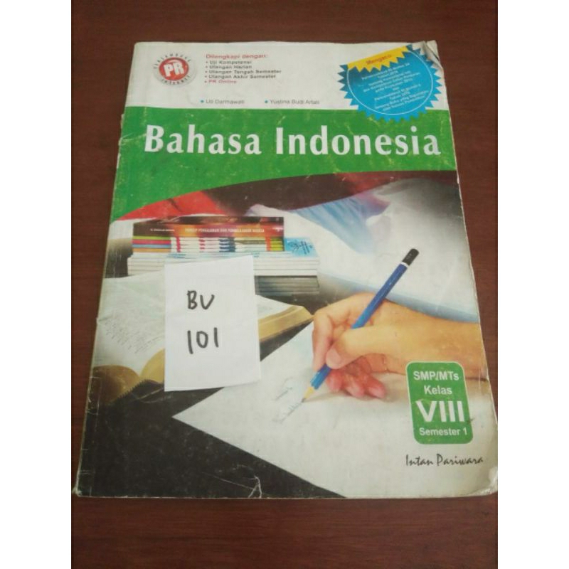 

BAHASA INDONESIA SMP/MTS KELAS VIII SEMESTER 1(BU101)
