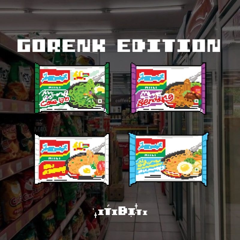 

Vinyl Pixel Art Stickers: Gorenk