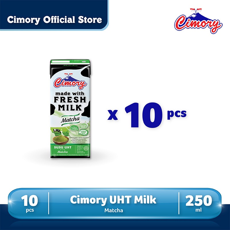 

Cimory Fresh Milk Matcha 10 Pcs