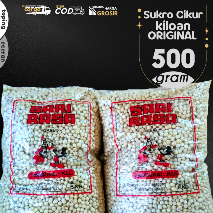 

Sukro CIKUR KILOAN 500g Original SariRasa by Lahawelah