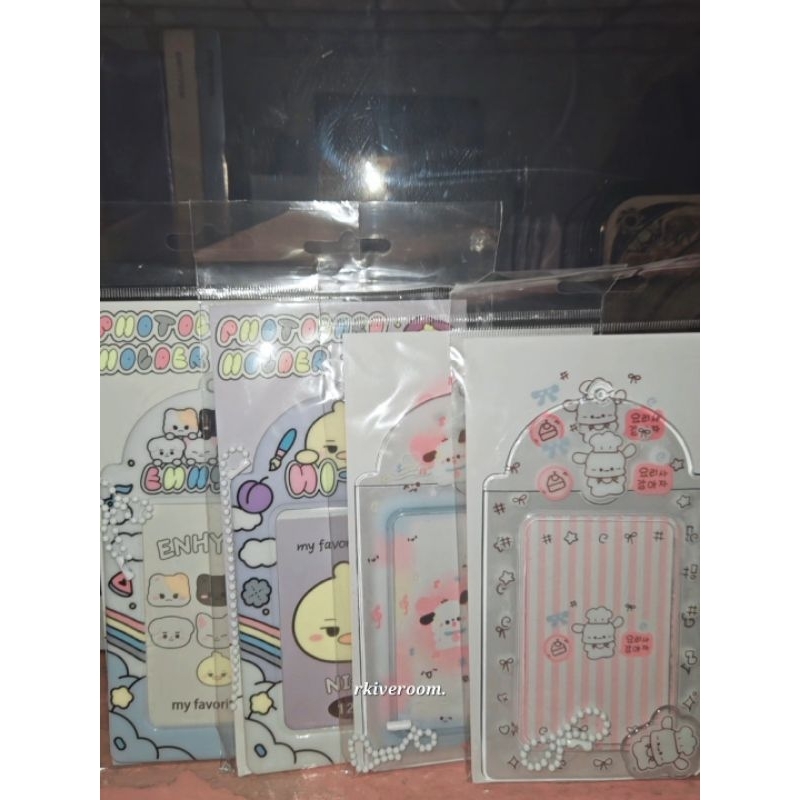 [READY FOR CO] PRADA CHROMEHEART CUTE KOREAN ENHYPEN PHOTOCARD HOLDER