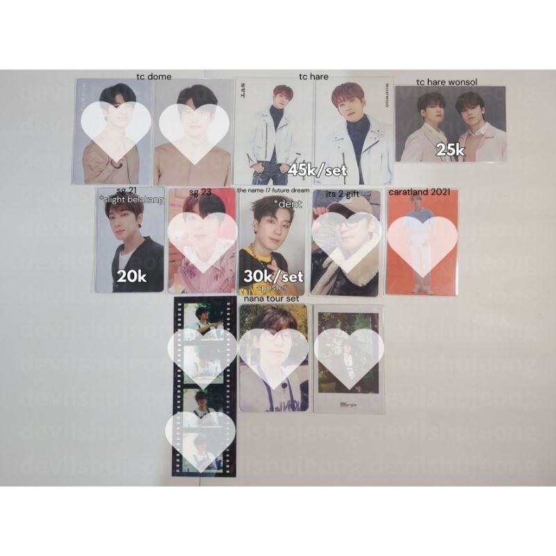 PC TC KR JP WONWOO SEVENTEEN