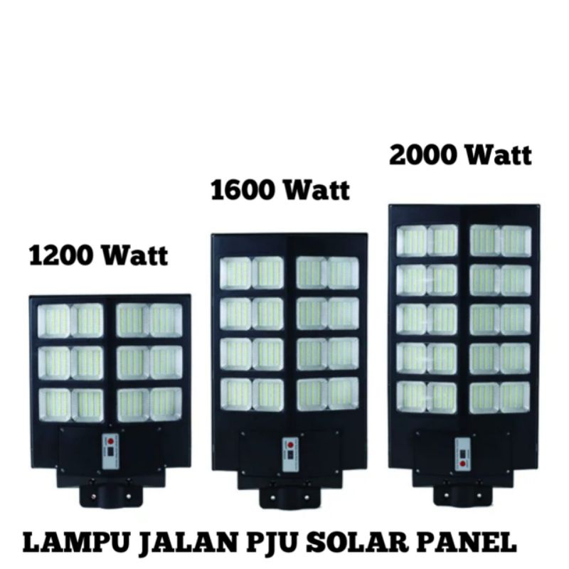 ( GARANSI 1 TAHUN )Lampu Jalan Solar Panel 1200watt 1600Watt 2000Watt Tenaga Surya Solar Panel Matah