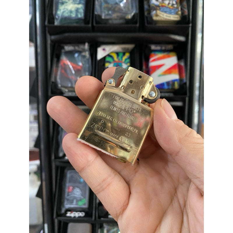 Zippo Insert Brass ~ Original 100% Made In USA