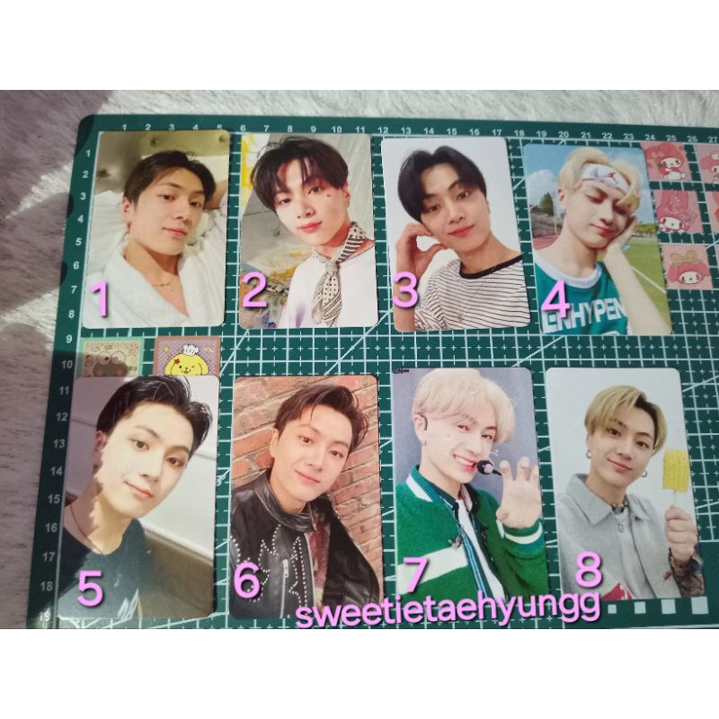 PHOTOCARD JAY ENHYPEN UNOFFICIAL