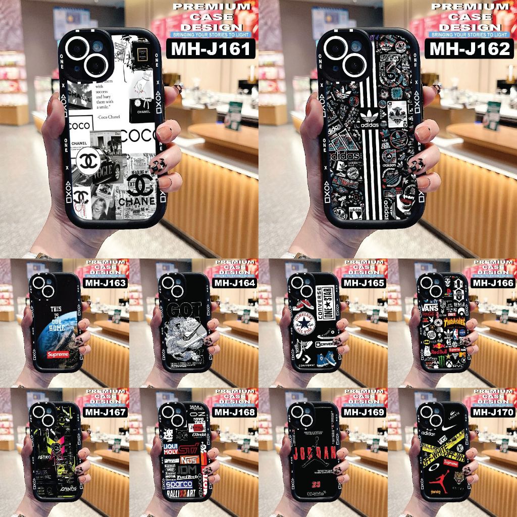 POCO M5/M5S/M4/M4 PRO 5G/M3/M3 PRO/X5/X5 PRO 5G/X3/X3 PRO ⭐️ CASE MOTIF KODE MH J161-J170 ⭐️ TYPE HP