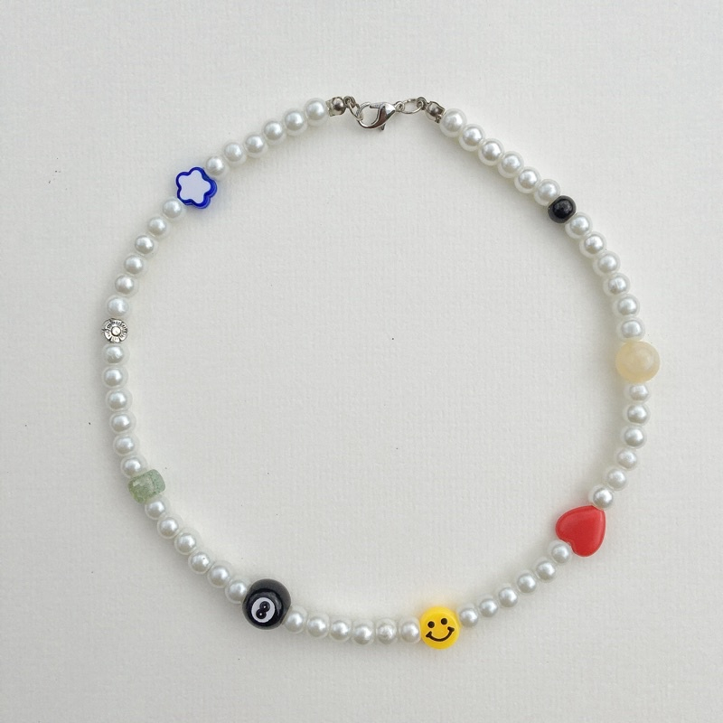 Pearl necklace / kalung mutiara pria wanita / kalung mutiara aesthetic / kalung mutiara