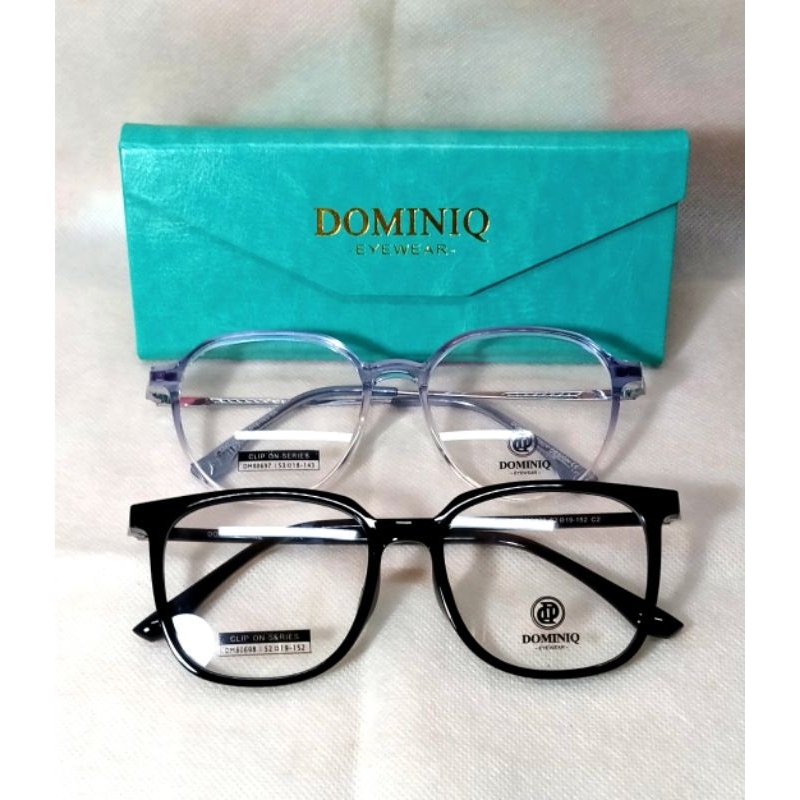 kacamata dominiq original clip on seri