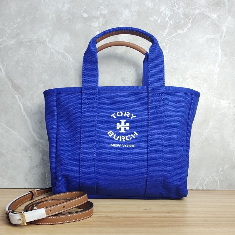 TB CANVAS TOTE SMALL