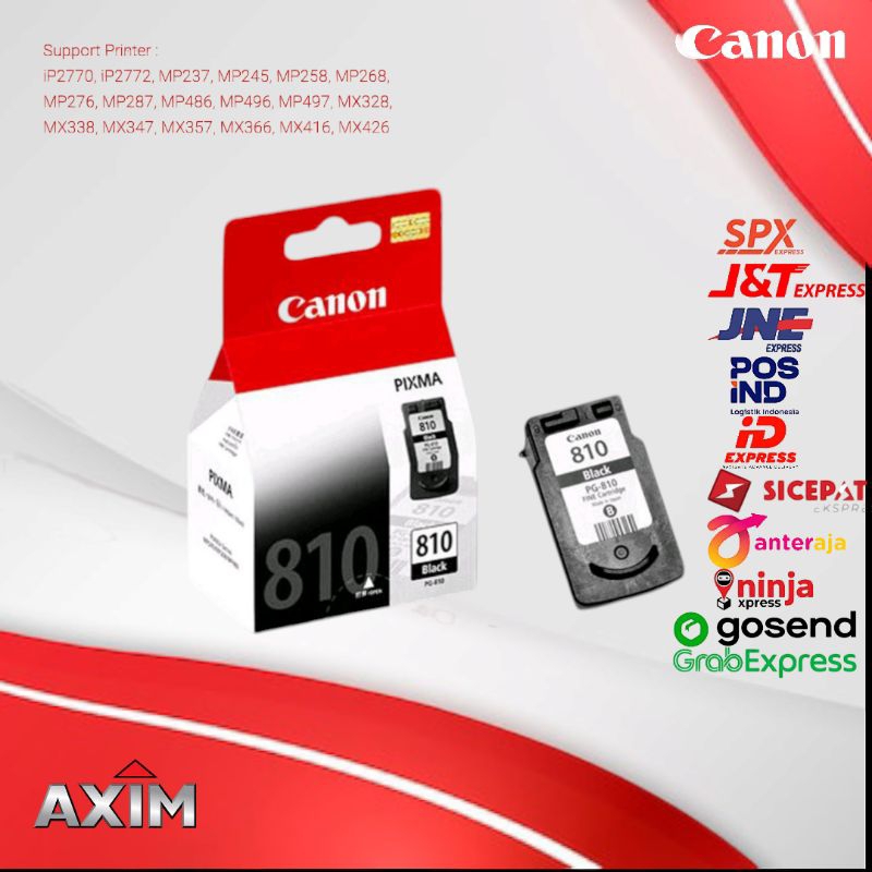 Tinta Cartridge Canon PIXMA Black 810