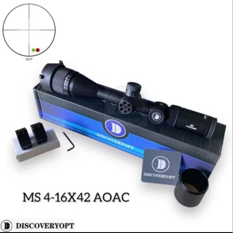 Teleskop Discovery MS 4-16x42 AOAC Mounting Double Baut