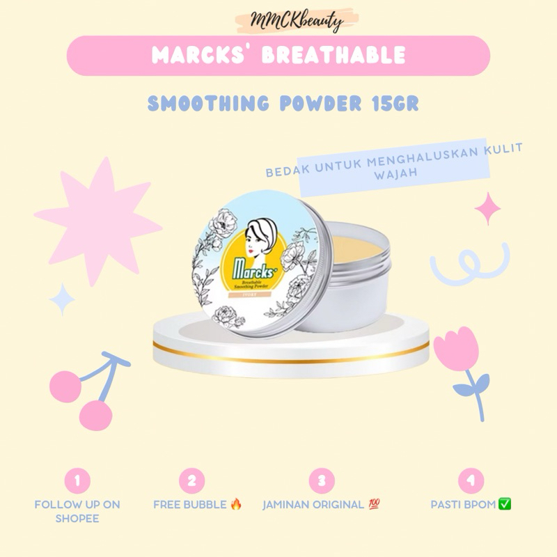 Marcks Breathable Smoothing Powder 15gr